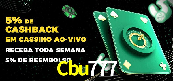 Promoções do cassino ao Vivo Cbu777